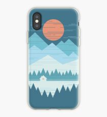 Cabin In The Snow iPhone Case