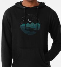 Between The Mountains And The Stars Lightweight Hoodie