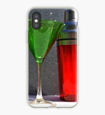 Christmas: Holiday Martinis Shaken but Not Stirred iPhone Case