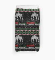 The Walking Dead - Michonne Ugly Christmas Sweater Duvet Cover