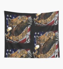HOME OF THE FREE Wall Tapestry