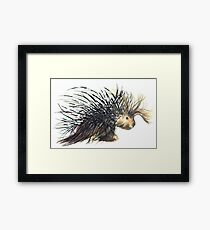 Coldprickly, a children's book story and illustration Framed Print