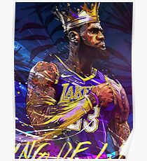 Lebron at the Lakers - Poster