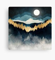 Indigo Night Canvas Print