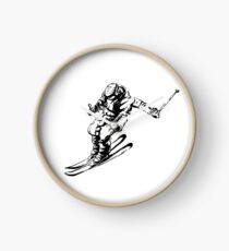Skier 2 Clock