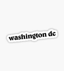 Washington DC Sticker