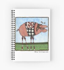 Stilt pig Spiral Notebook