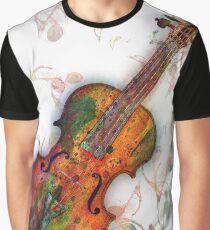 violin Graphic T-Shirt
