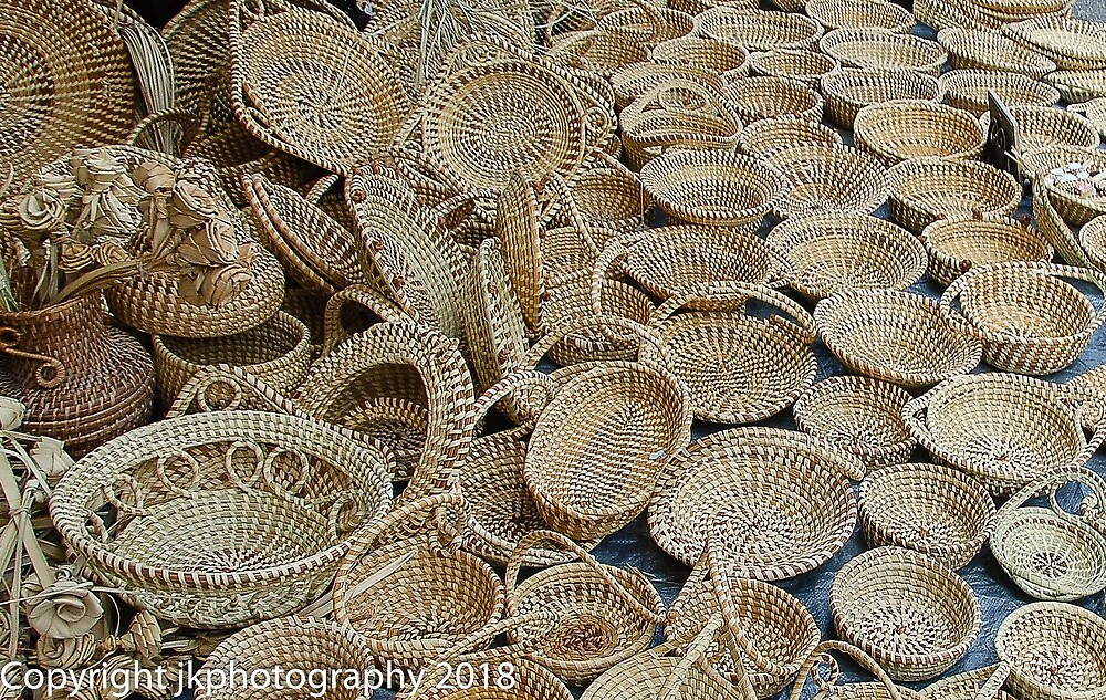 "Sweetgrass Baskets of South Carolina" by John Kapusta Redbubble