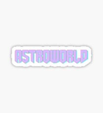Astroworld-Aufkleber Sticker