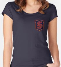 Legacies - Salvatore Boarding School Crest Fitted Scoop T-Shirt