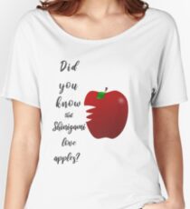 Did you know that Shinigami love apples? Women's Relaxed Fit T-Shirt