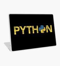Python Programmer Retro Style Laptop Skin