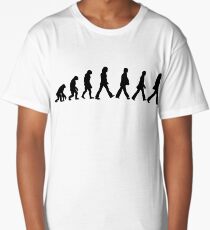 Abbey Road Beatles Evolution Long T-Shirt