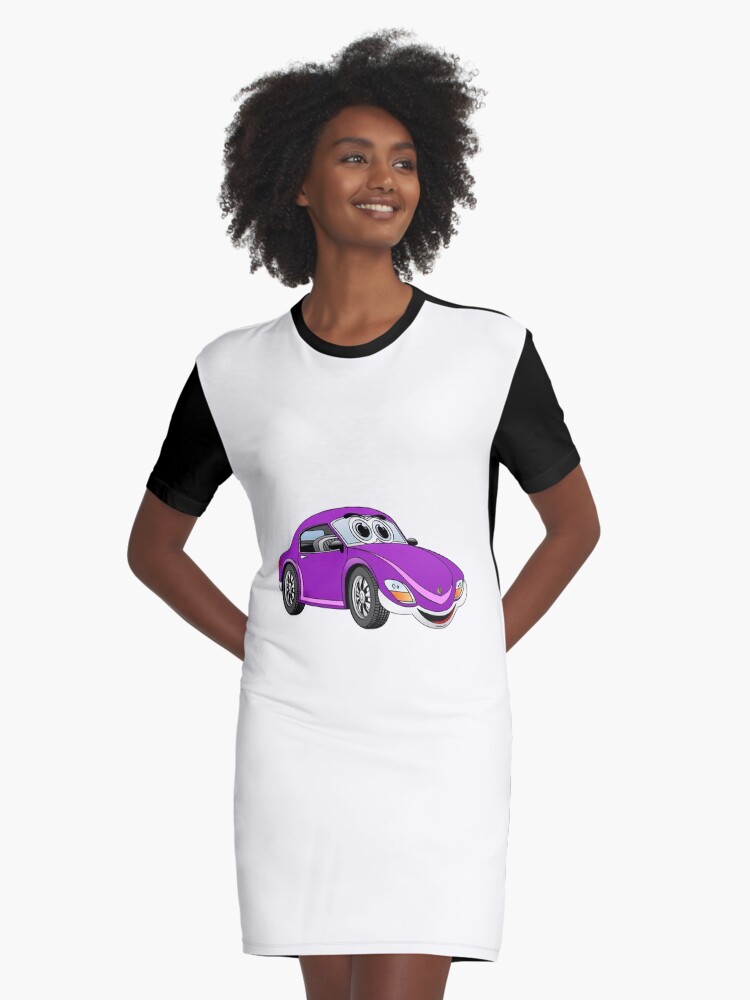 Purple Car Dress