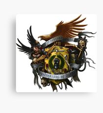Imperial Fists Heraldry Canvas Print