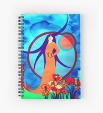 Spirt Lady Spiral Notebook