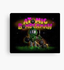 Atomic Bomberman Canvas Print