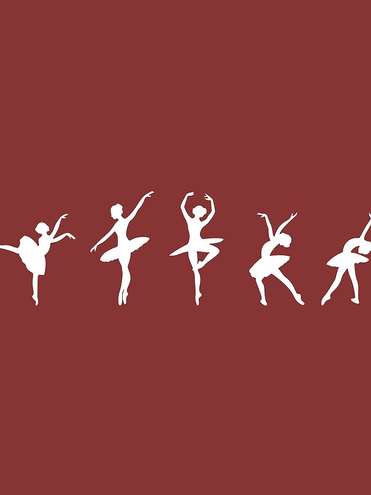 Ballet Evolution, Ballerina Dancer, Moves Artwork, Tshirts, Posters, Prints, Women, Men, Kids by clothorama