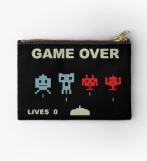 Game over retrogaming Studio Pouch