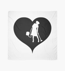 Housewife with heart gift idea Scarf