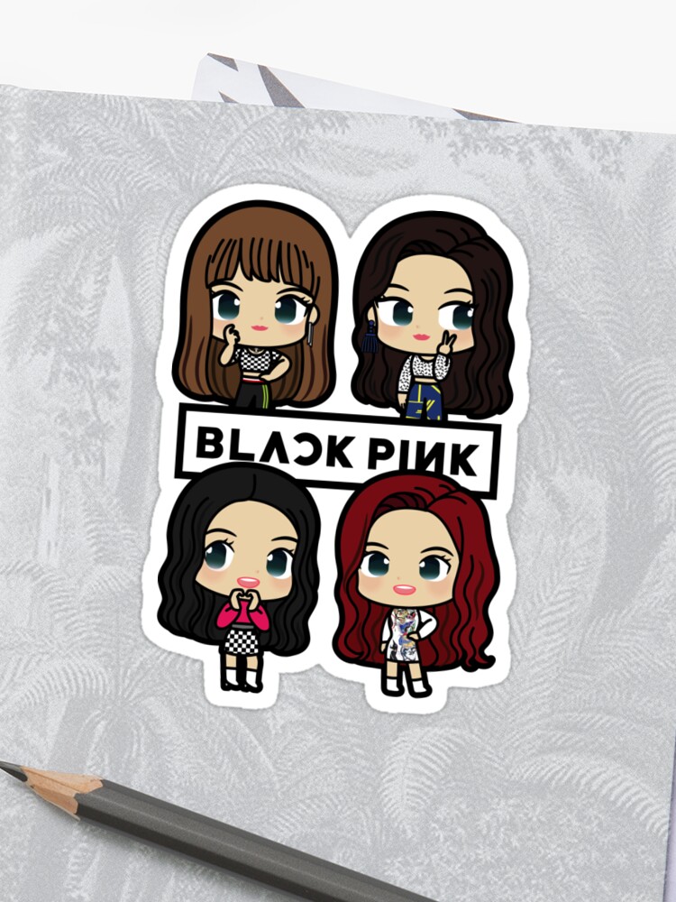 blackpink chibi stickers