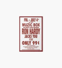 Ron Hardy (The Muzic Box Poster) Art Board