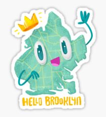 Hello Brooklyn Sticker