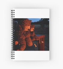Deano Bears Toasting Marsh Mallows Spiral Notebook