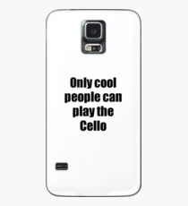 Cello Player Musician Funny Gift Idea Case/Skin for Samsung Galaxy
