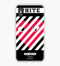 comme des garcons Off White iPhone Case