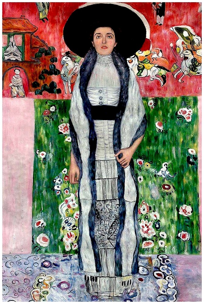 / 1912 Kunstkarte Bildnis der Adele Bloch-Bauer II Gustav Klimt 