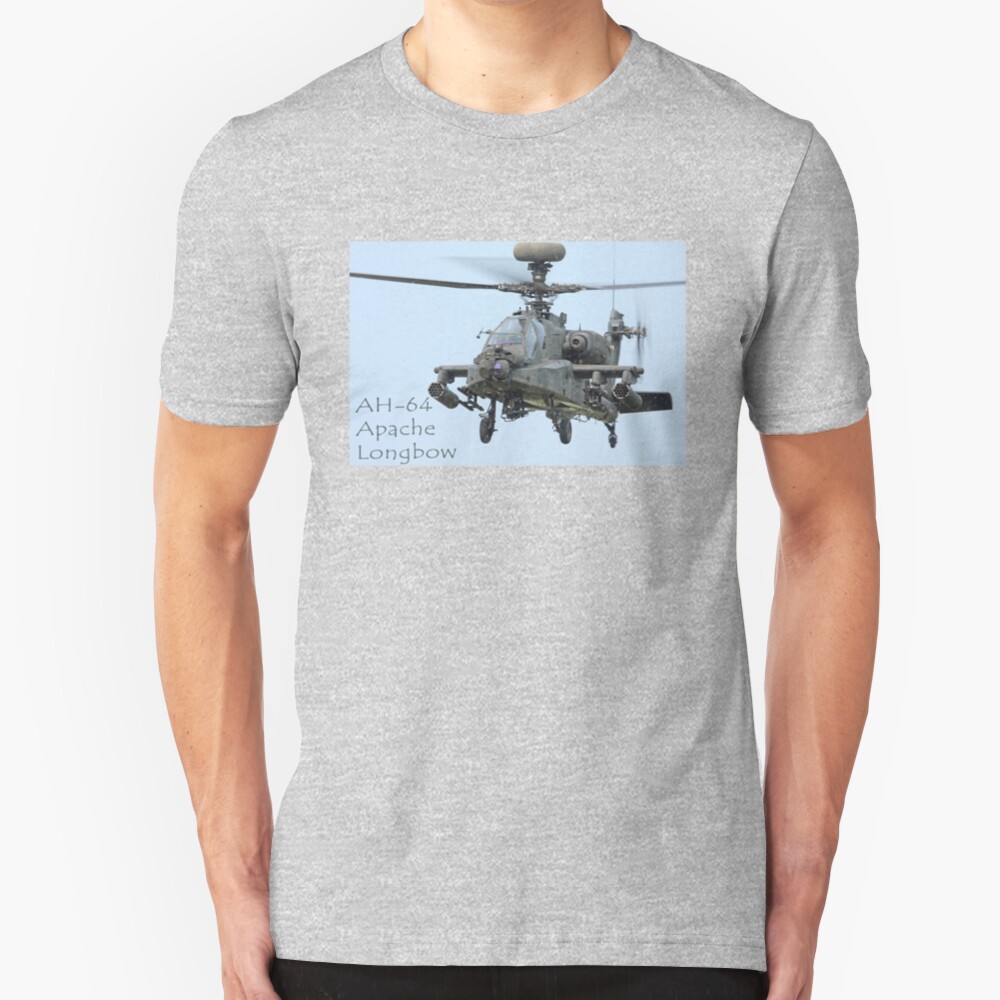 AH-64 Apache Longbow Slim Fit T-Shirt