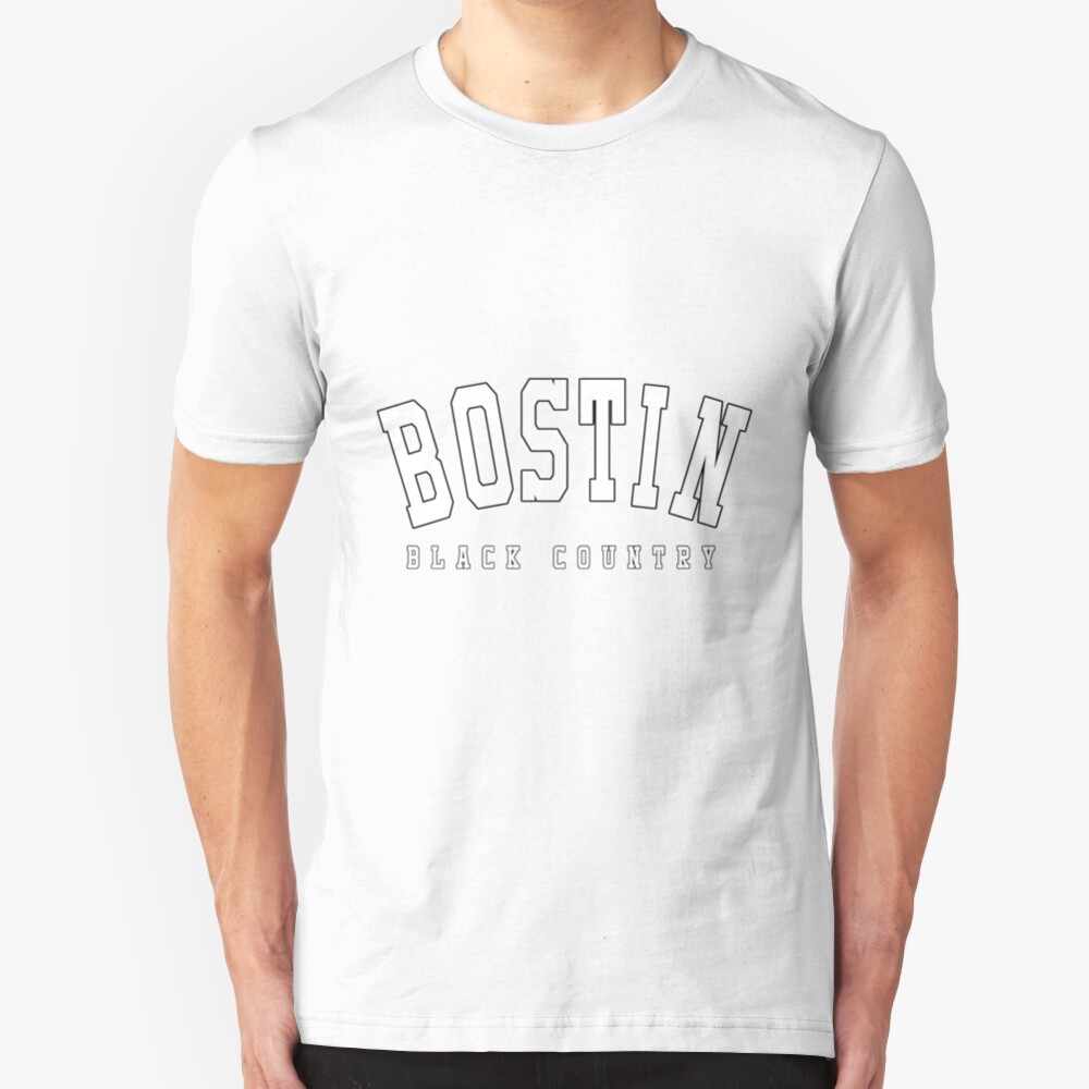 Boston Black Country Spoof Slim Fit T-Shirt