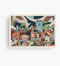 Moseley Village Canvas Print