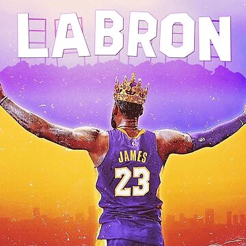 King Lebron James 23 Poster by patrickstar1337