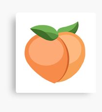 Peach Canvas Print