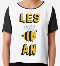 LES BEE EINE LESBIAN Chiffontop