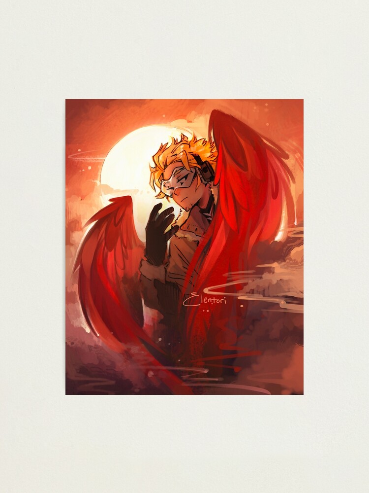 Alternate view of Hawks Photographic Print