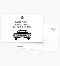 Supernatural Postcards