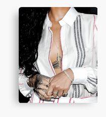 RIRI CLOSE-UP Canvas Print