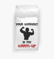 workout Duvet Cover