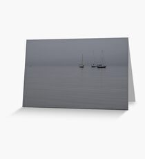 Three in the mist Greeting Card