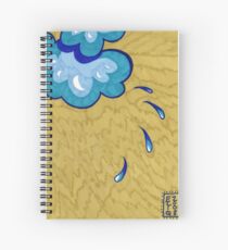 Rain Spiral Notebook