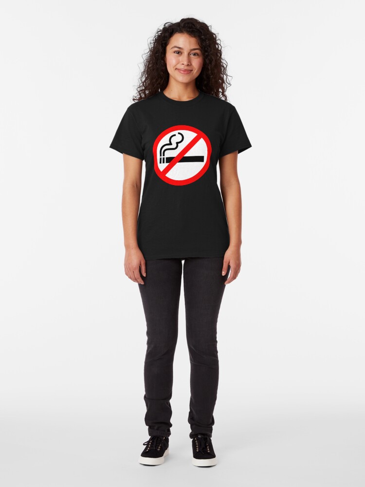 no smoking t shirt