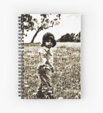 Unposed kids photography Spiral Notebook