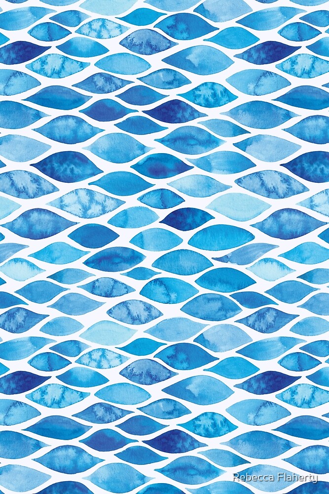 «Acuarela Ocean | Paleta Azul Original» de Rebecca Flaherty