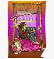 Lady Loom Slayer Poster