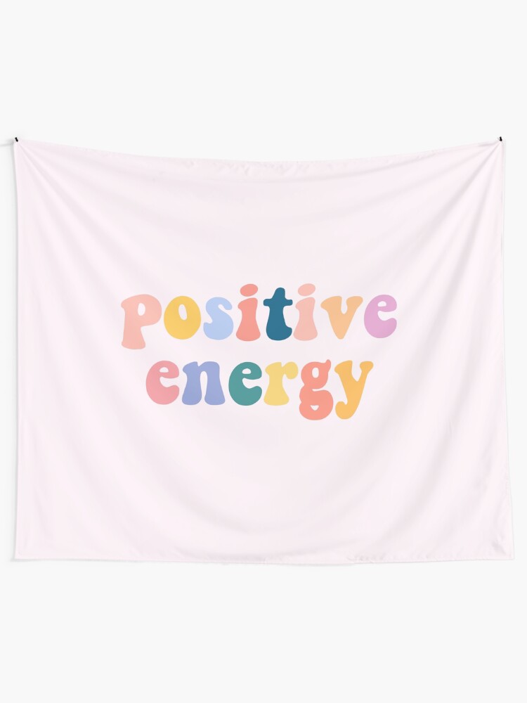 Alternate view of Positive Energy Wall Tapestry