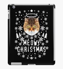 39 Cat Holy Wild Cat MEOWY CHRISTMAS iPad Case/Skin